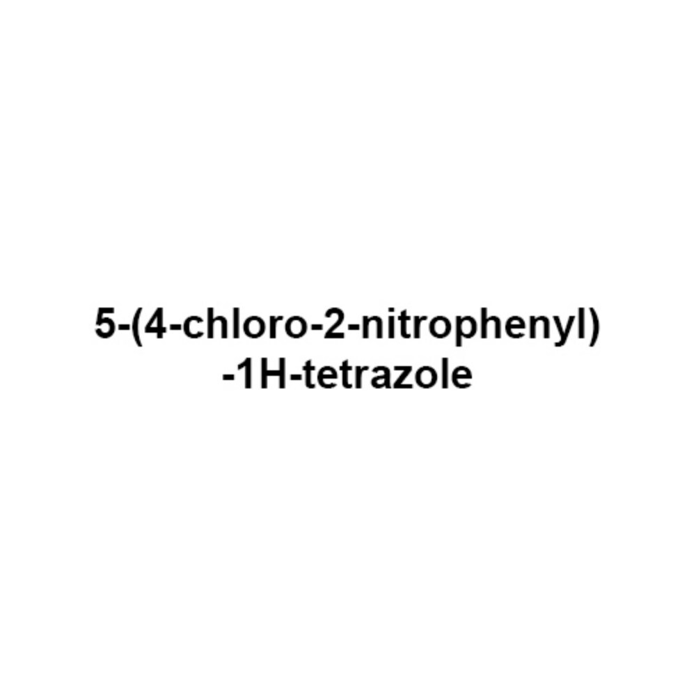 5 4-Chloro 2 Nitrophenyl 1H Tetrazole - Application: Industrial