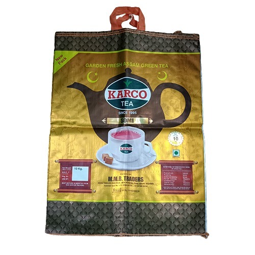 Metallic Bopp Tea Bag