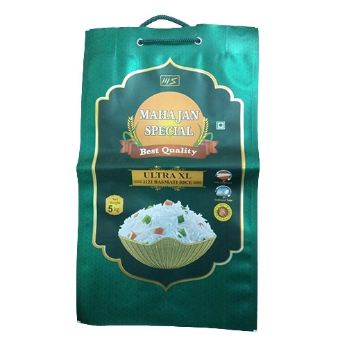 5 And 10 Kg Rice Pouch