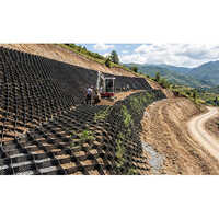 Hdpe Geo Grid Cell - Application: Road Construction