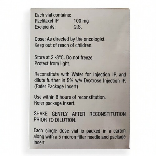 Pacliaqualip 100 mg Injection