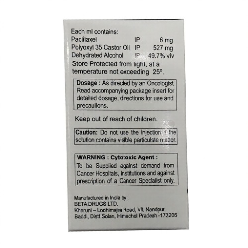 Paclicad 100 mg injection