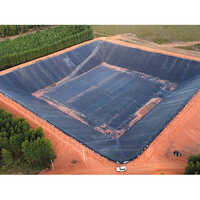 Hdpe Pond Liner Sheet - Color: Black