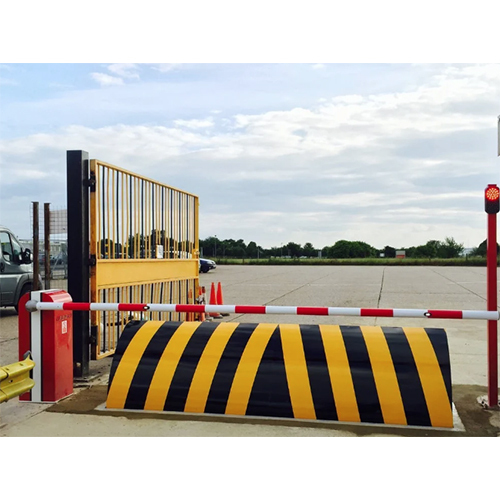Stainless Steel Electromechanical Boom Barrier For Industrial - Color: Black