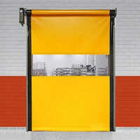 High Speed Pvc Door - Color: Yellow