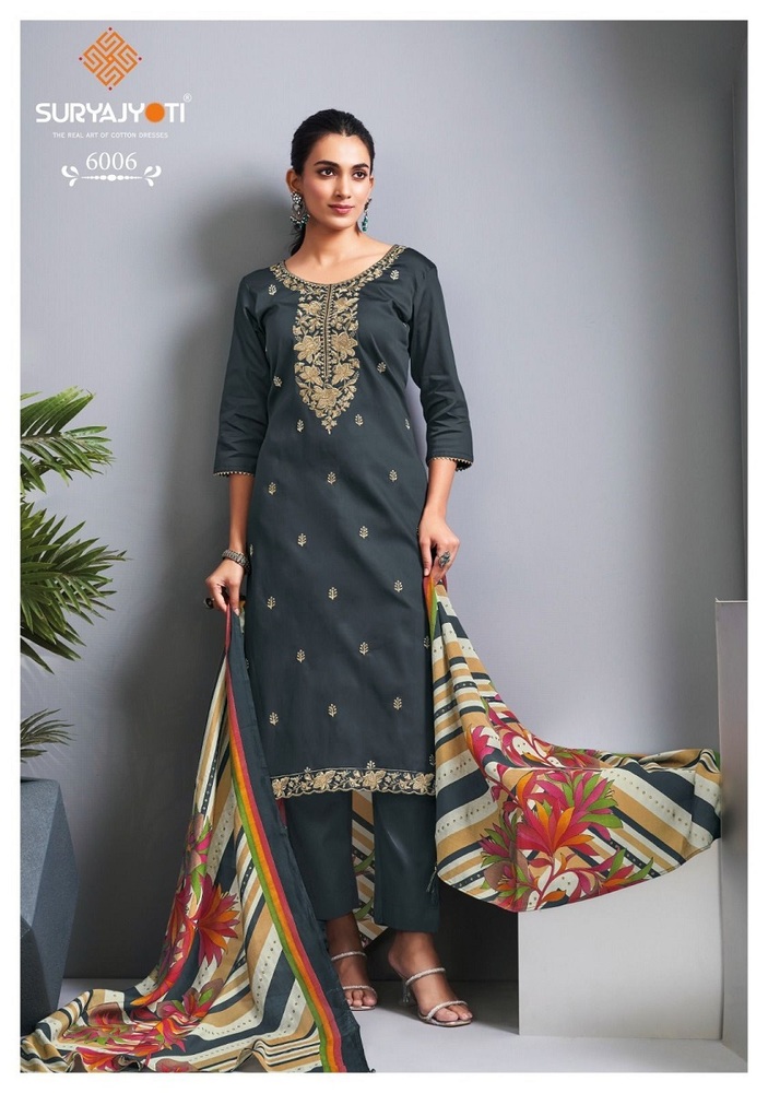 Suryajyoti Pashan Vol-6  Dress Material