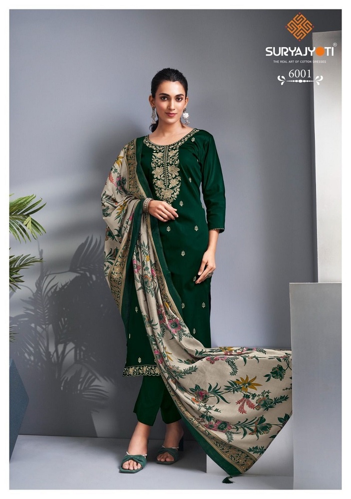 Suryajyoti Pashan Vol-6  Dress Material