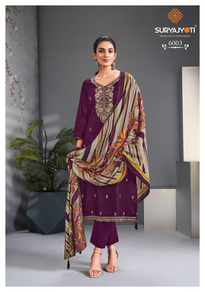 Suryajyoti Pashan Vol-6  Dress Material