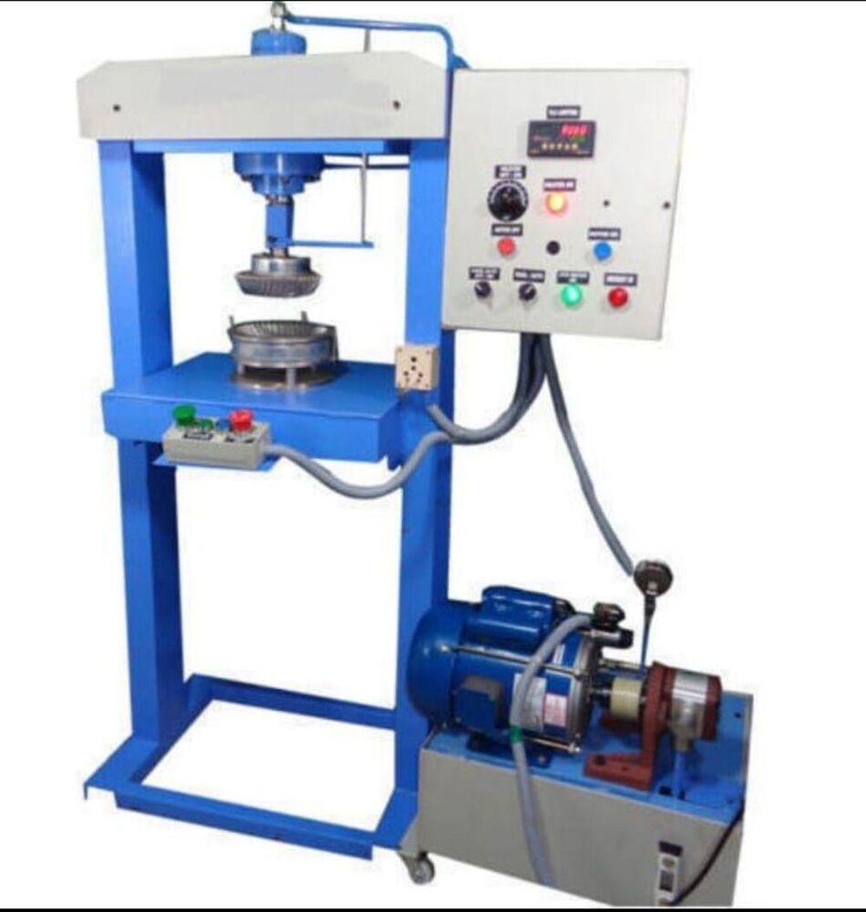 Single die hydraulic machine semi automatic