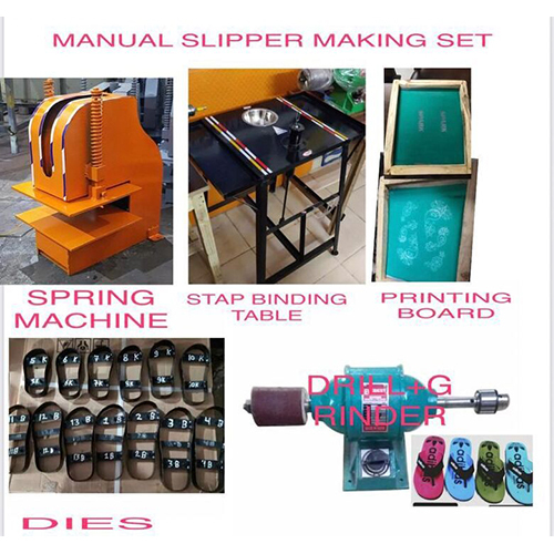 MANUAL SLIPPER MAKING MACHINE