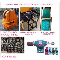Manual Slipper Machine - Color: Yellow