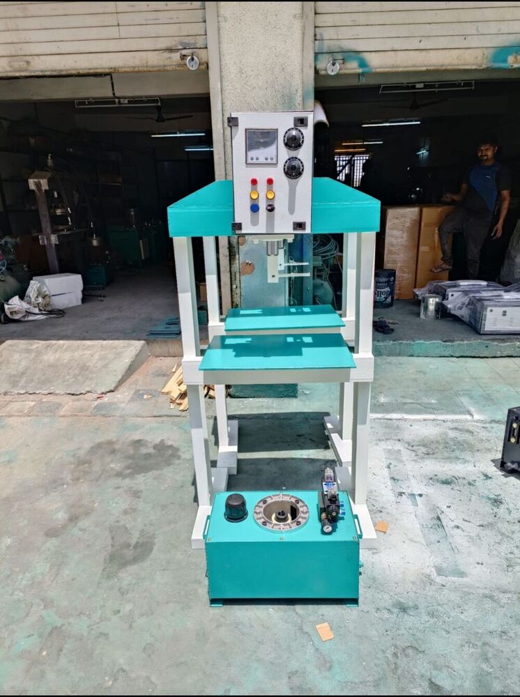 Double Die Crank Machine Fully Automatic - Color: Orange