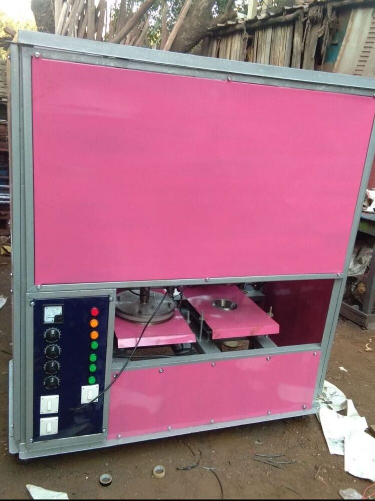 Double Die Crank Machine Fully Automatic - Color: Orange