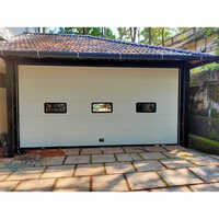 Automatic Garage Door - Color: White