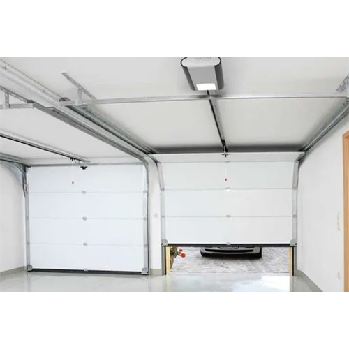Automatic Garage Door - Color: White