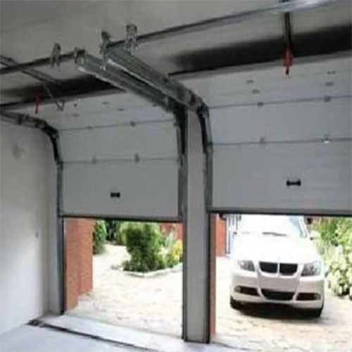 Automatic Garage Door - Color: White