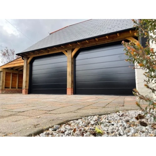 Premium Transparent Garage Door For Villa