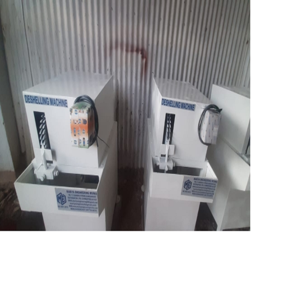 Mariya Single Head Coconut Deshelling Machine 