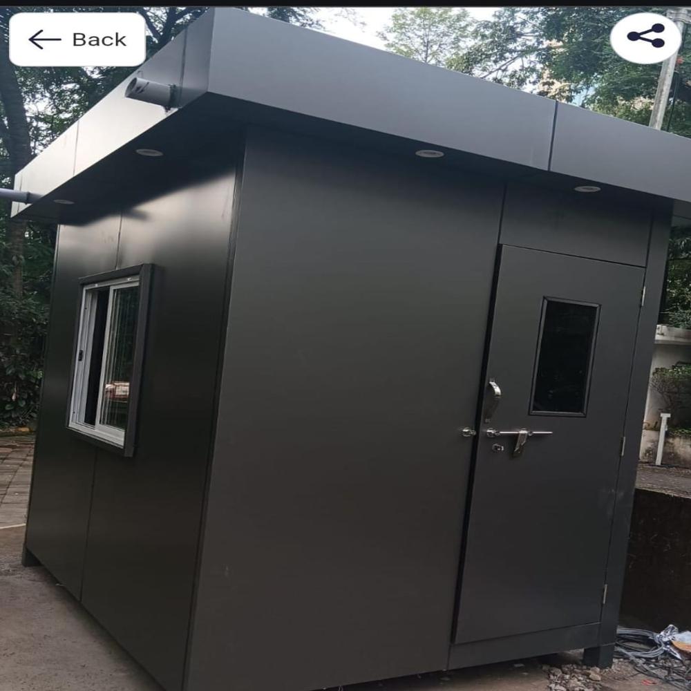 Acp Security Cabin - Color: Grey