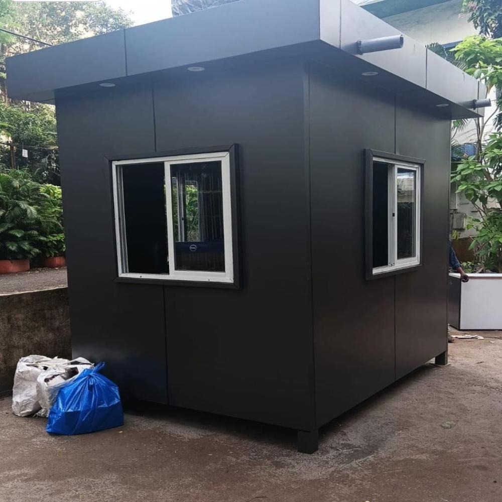 Acp Security Cabin - Color: Grey