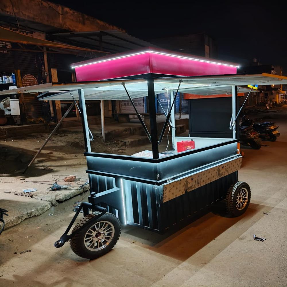 Portable Fast Food Cart