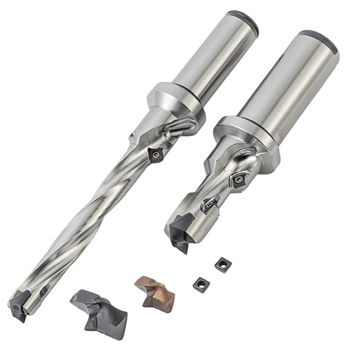 Combination Drill With Indexable Head