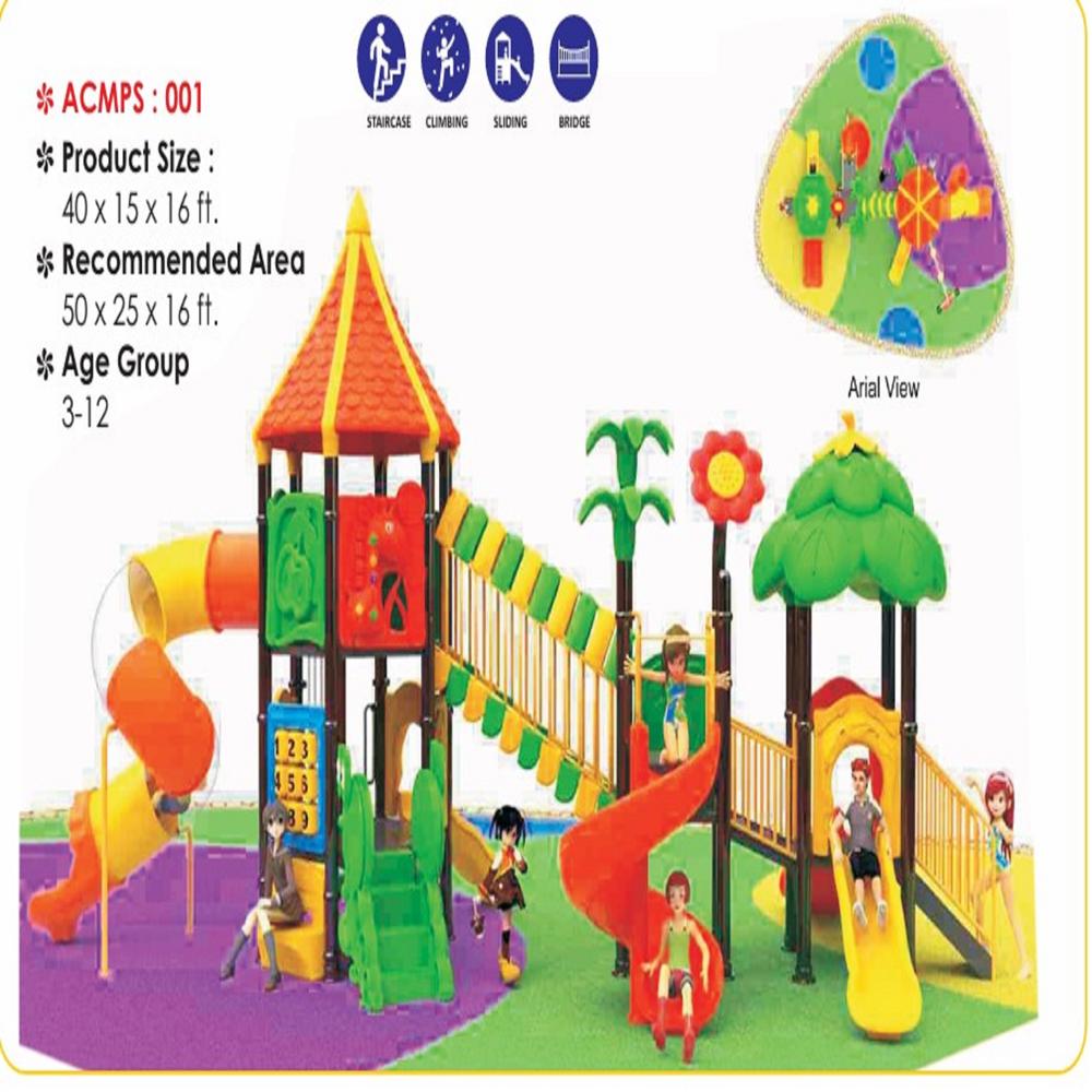 KIDS OUTDOOR MULTI PLAY STATION