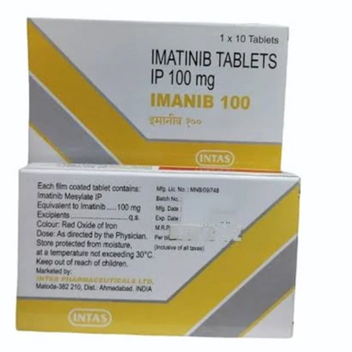 100 Mg Imatinib Tablets IP