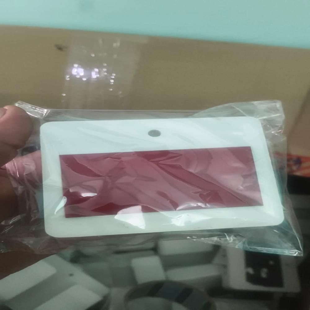 White Wall Mounted Mobile Stand, Adjustable