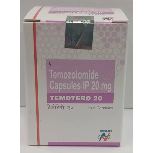 20 Mg Temozolomide Capsules IP
