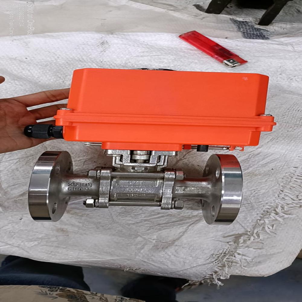 Motorized Pinch Valve - 220V AC Single Phase, 10-12kg Blue Design ...