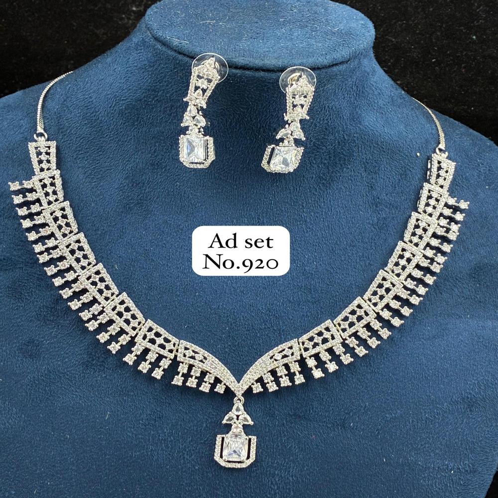 American Diamond Set - Gender: Women
