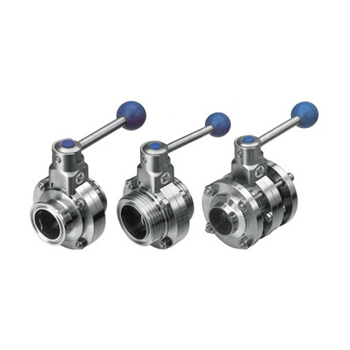 Butterfly Ball Valves 304/316 - Stainless Steel | Silver, 1-year Warranty