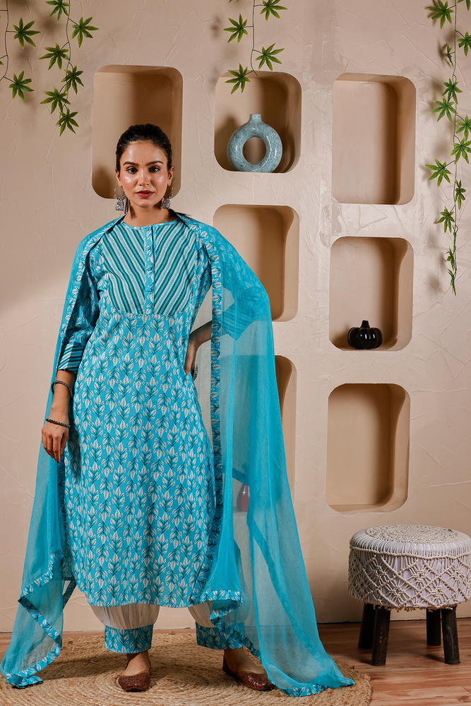 Charvi Ladies Suit Set - Color: Different Available