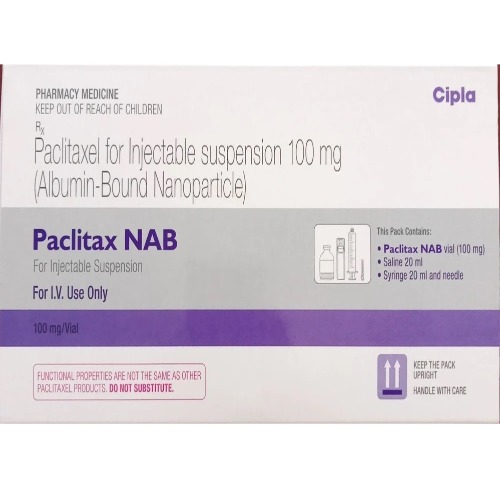 Paclitax NAB 100 mg Injection