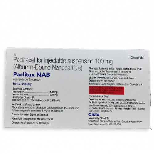 Paclitax NAB 100 mg Injection