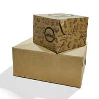 Pastry Cake Paper Box - Color: Brown