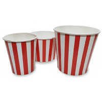 Chicken Popcorn Paper Bucket - Color: Multicolor