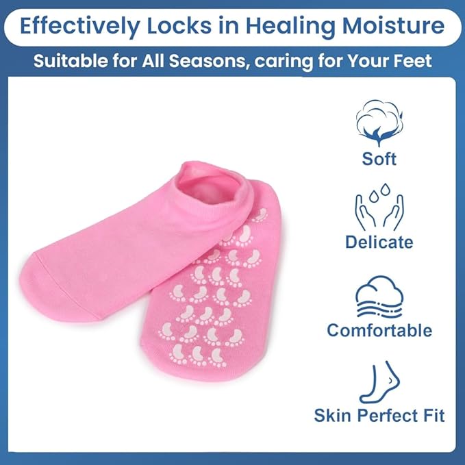 Silicon Spa Gel Socks