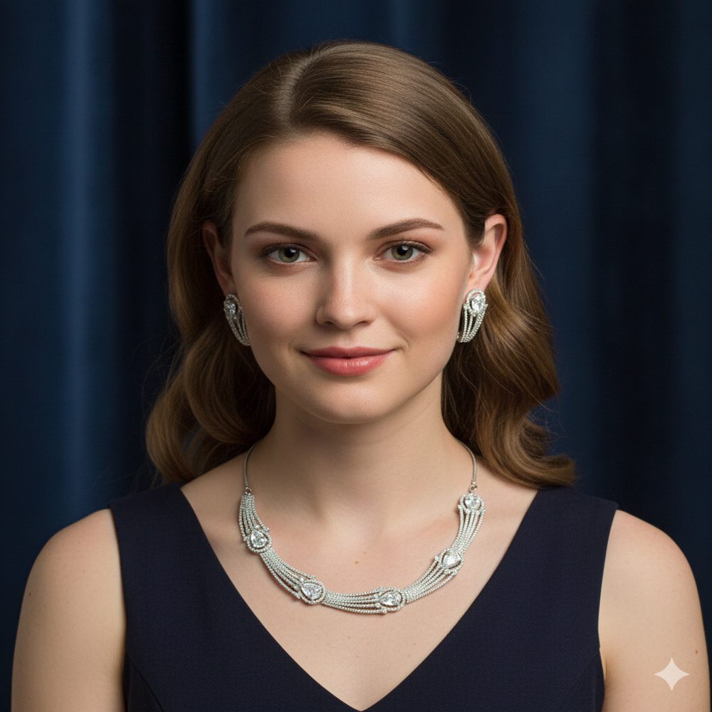American Diamond Set - Gender: Women