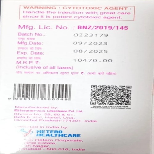 Paclitero 260 mg Injection