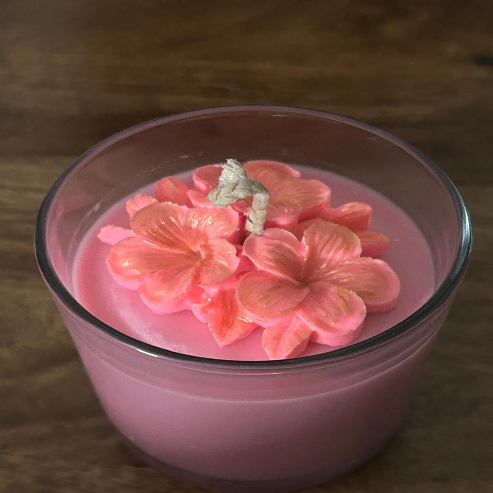 flower candle