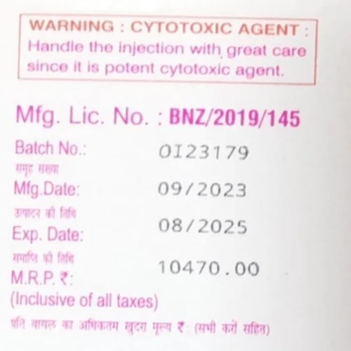 Paclitero 260 mg Injection