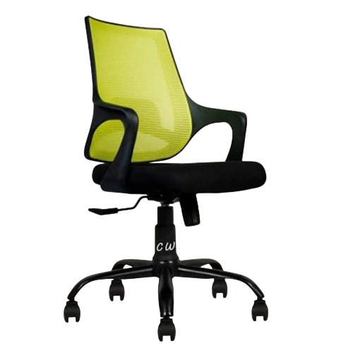 Green And Black Executive Mesh Chair - Design: Modern