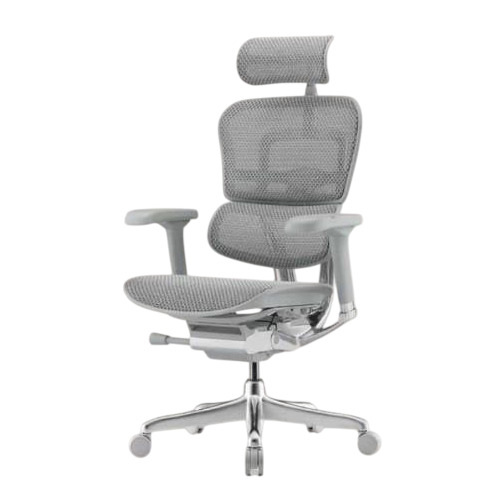 Aura Elite 2.0 Grey Mesh High Back Chair