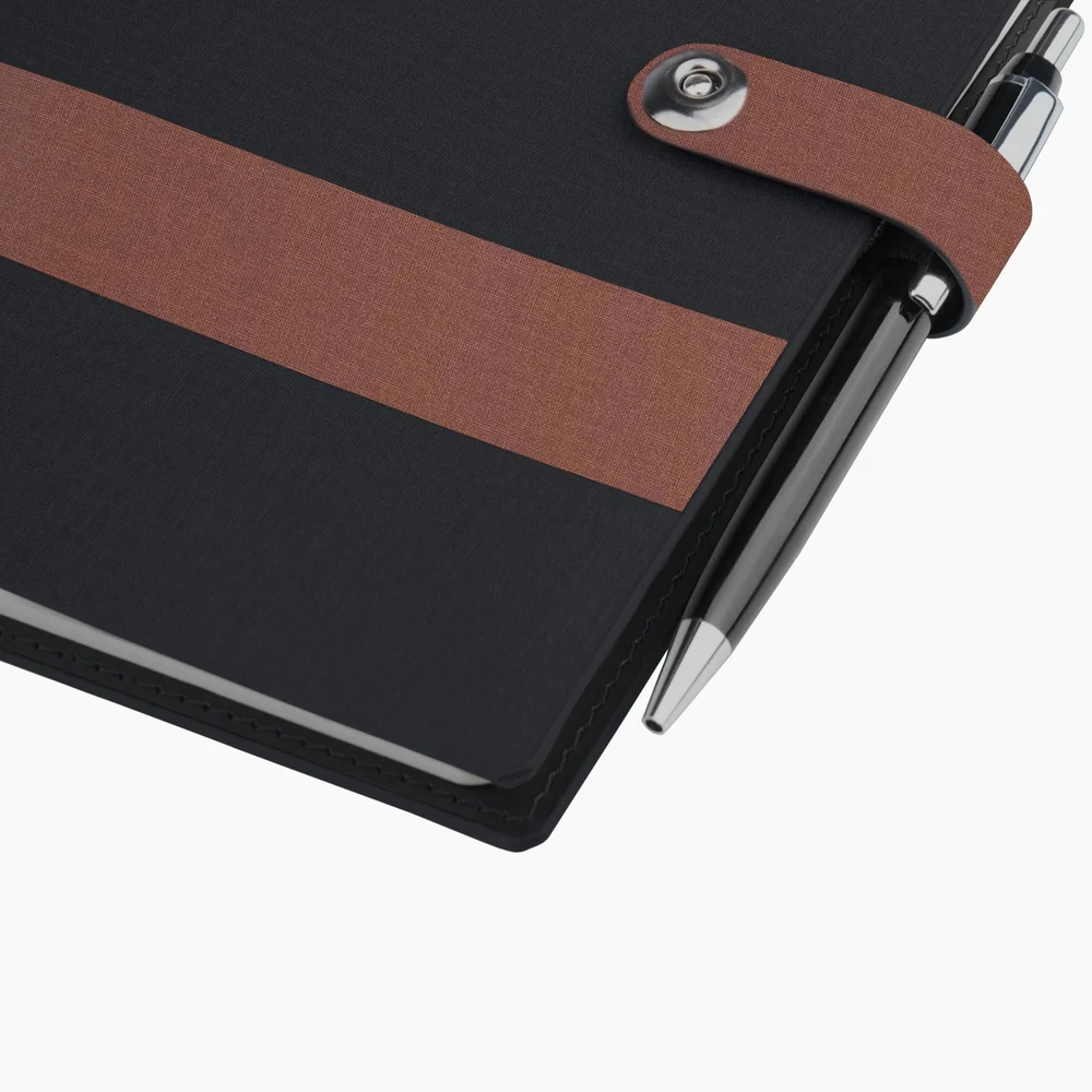 Brown Leather Corporate Diary