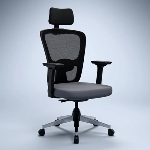 Mesh High Back Chair With Arm Rest