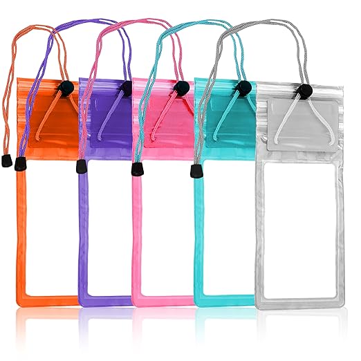 Plastic Waterproof Mobile Cover Pouch - Material: Pvc