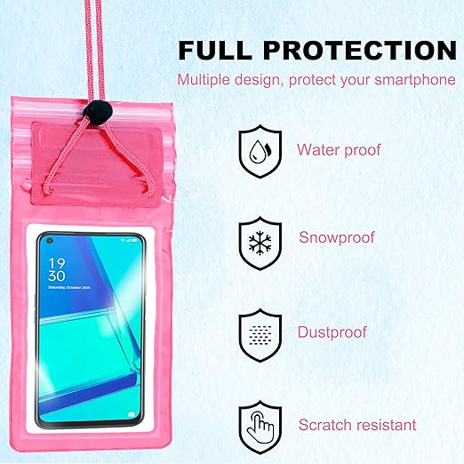 Plastic Waterproof Mobile Cover Pouch