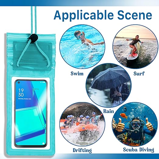 Plastic Waterproof Mobile Cover Pouch